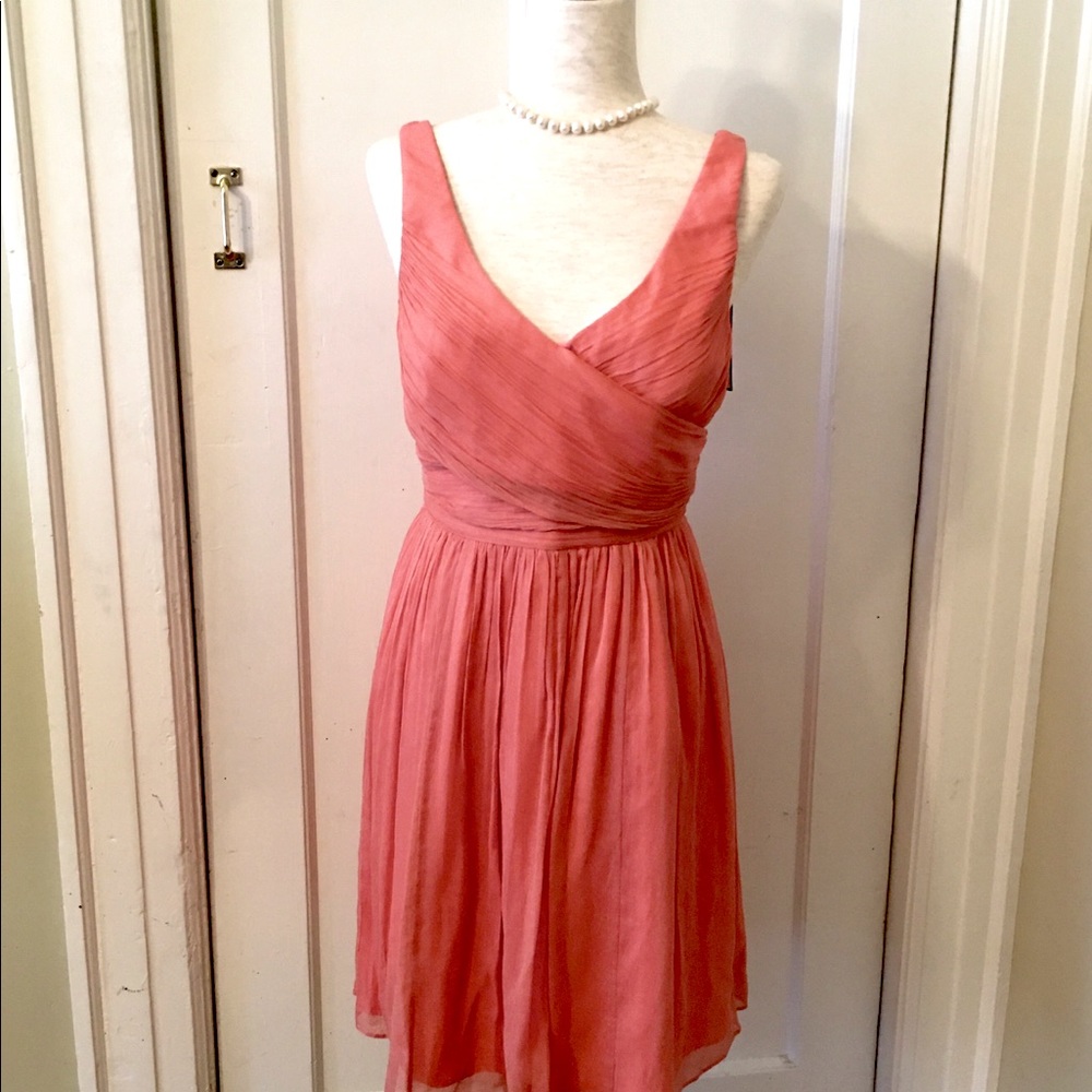 JCrew light Pink Semi Formal dress